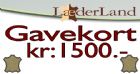 Vis produktside for: Gavekort 1500.-