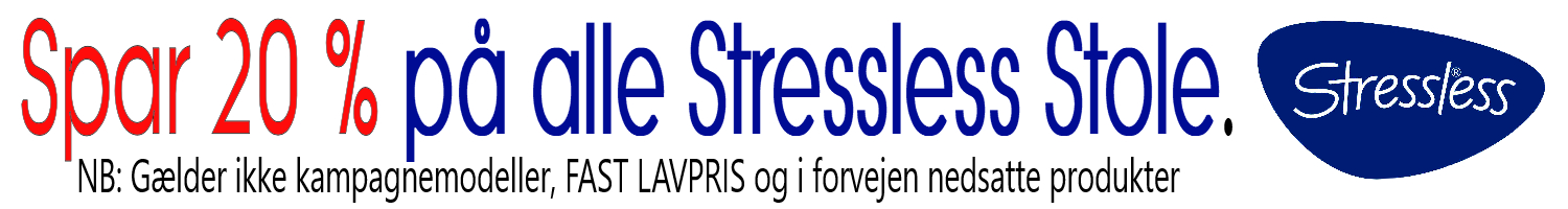 Spar 25% på Stressless
