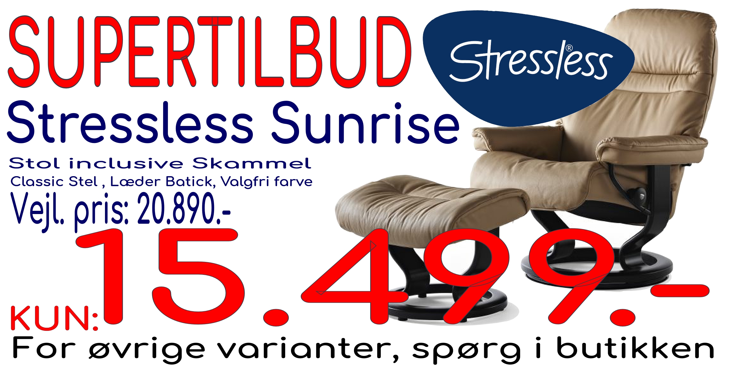 Sunrise Stoletilbud
