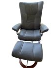 Vis produktside for:&nbsp;Stol + skammel Wing (m) Cori Grey