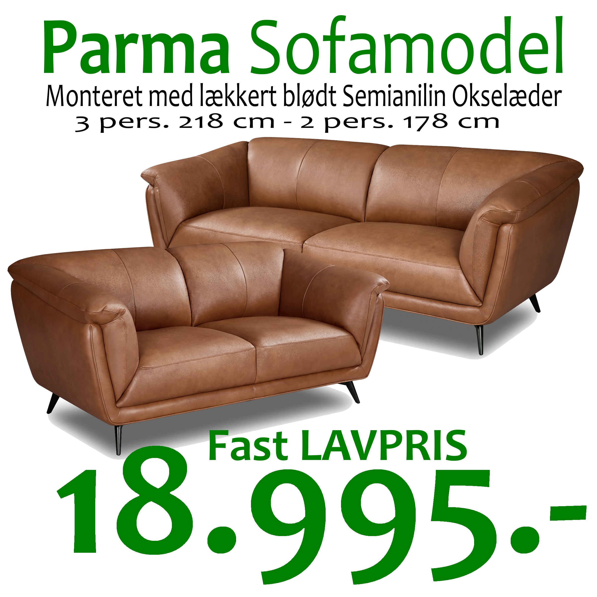 Parma Sofasæt